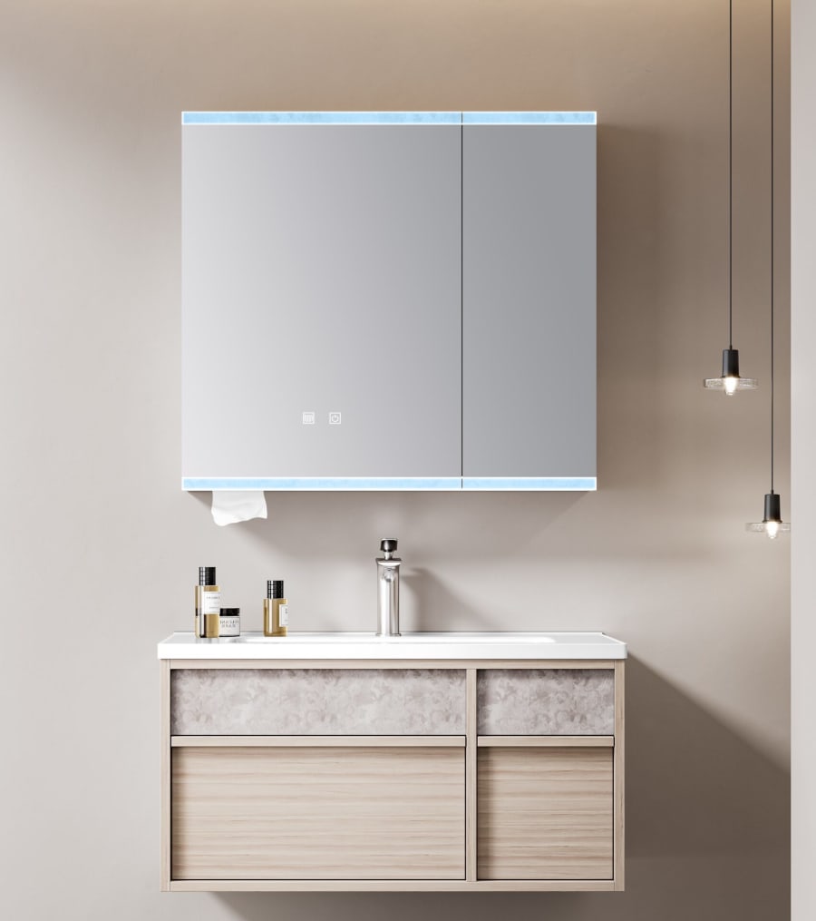 Meuble SDB PVC 80 cm YS851800