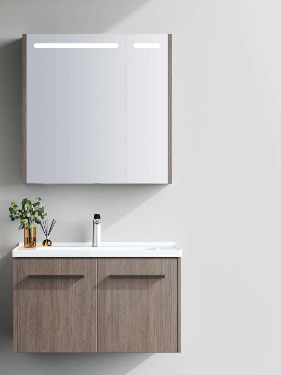 Meuble SDB PVC 80 cm YS90280