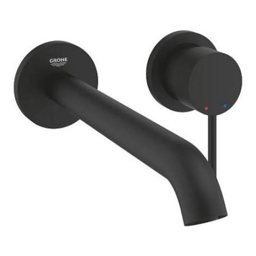 Façade Mitigeur Lavabo Noir Grohe