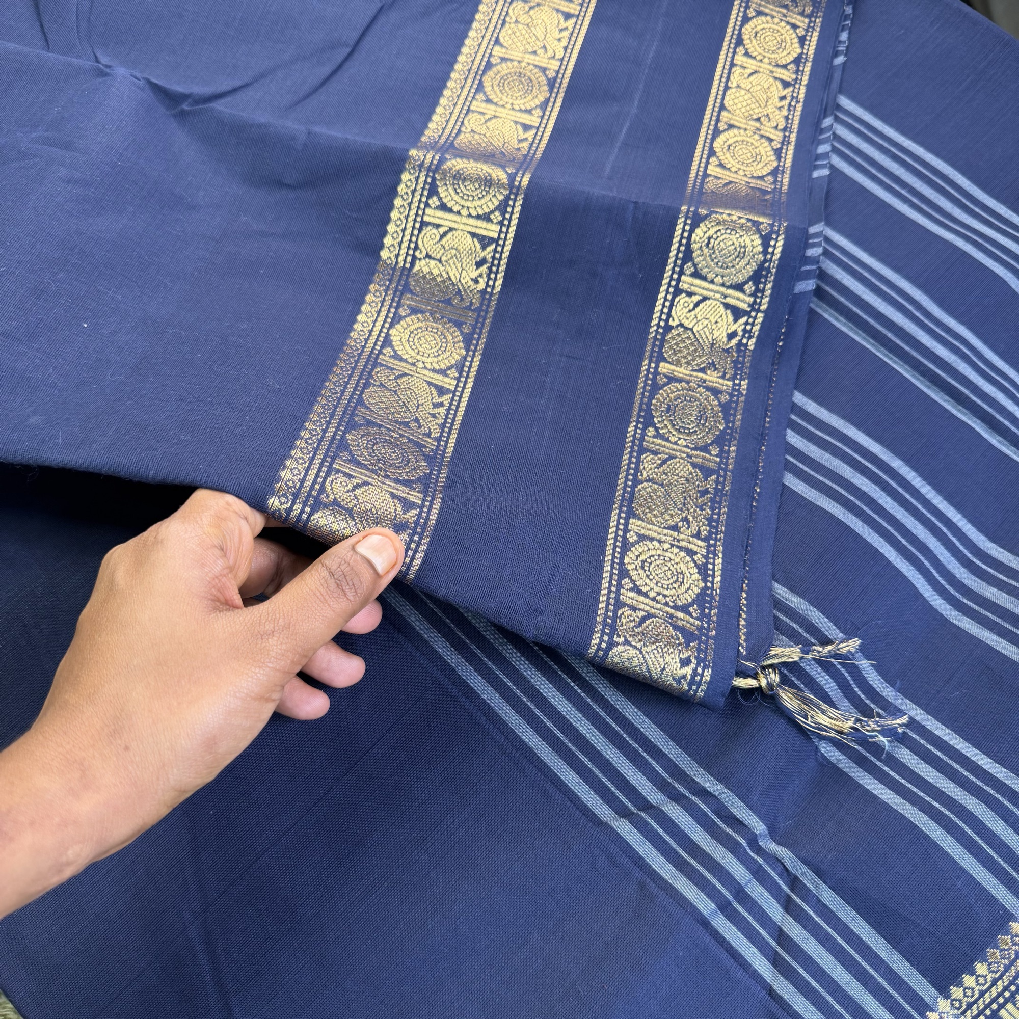 Pure Kanchi Cotton Saree 02