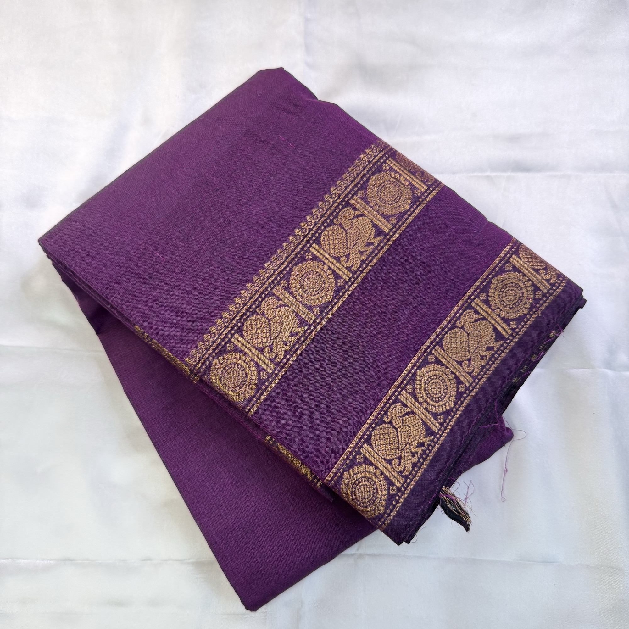 Pure Kanchi Cotton Saree 03