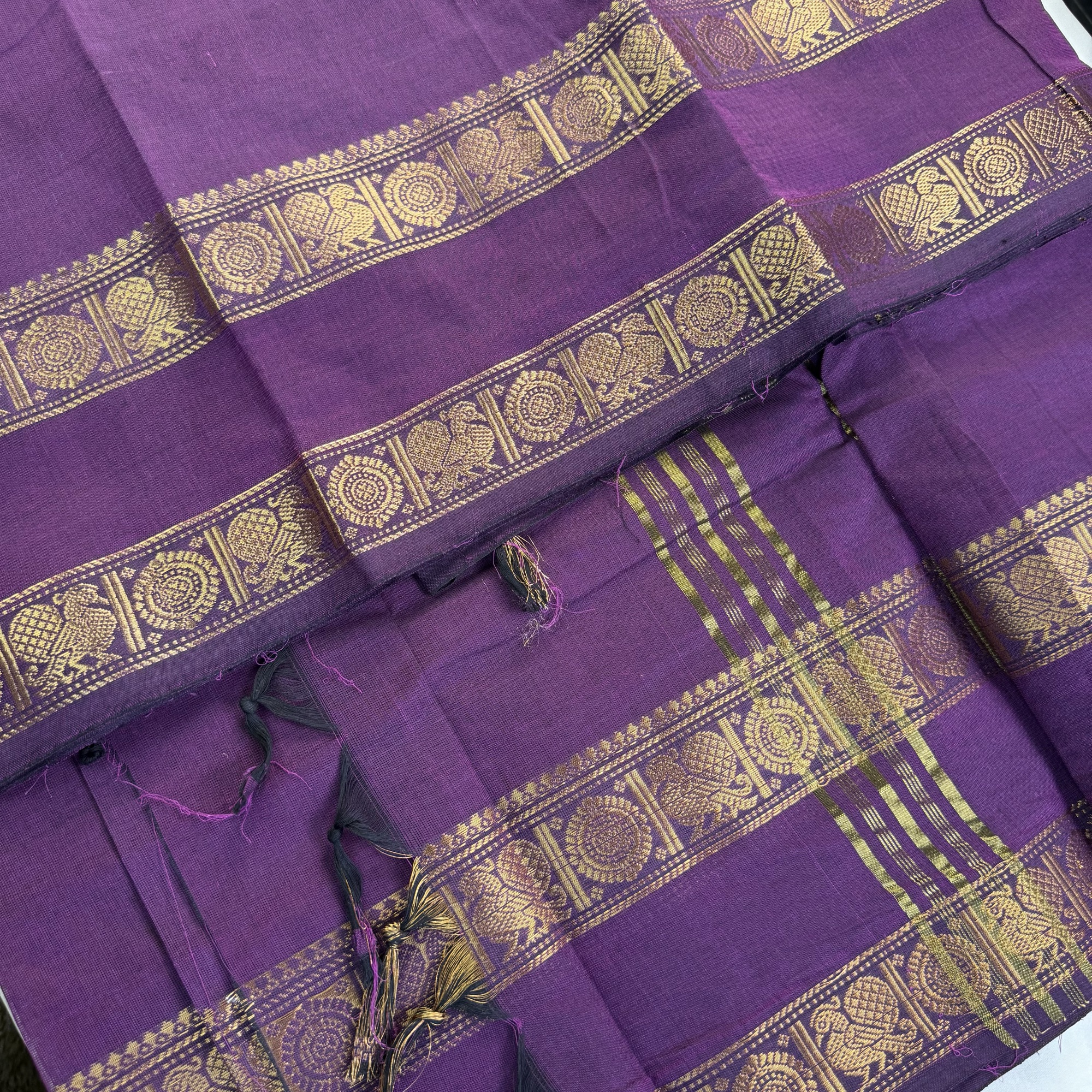 Pure Kanchi Cotton Saree - Dii014