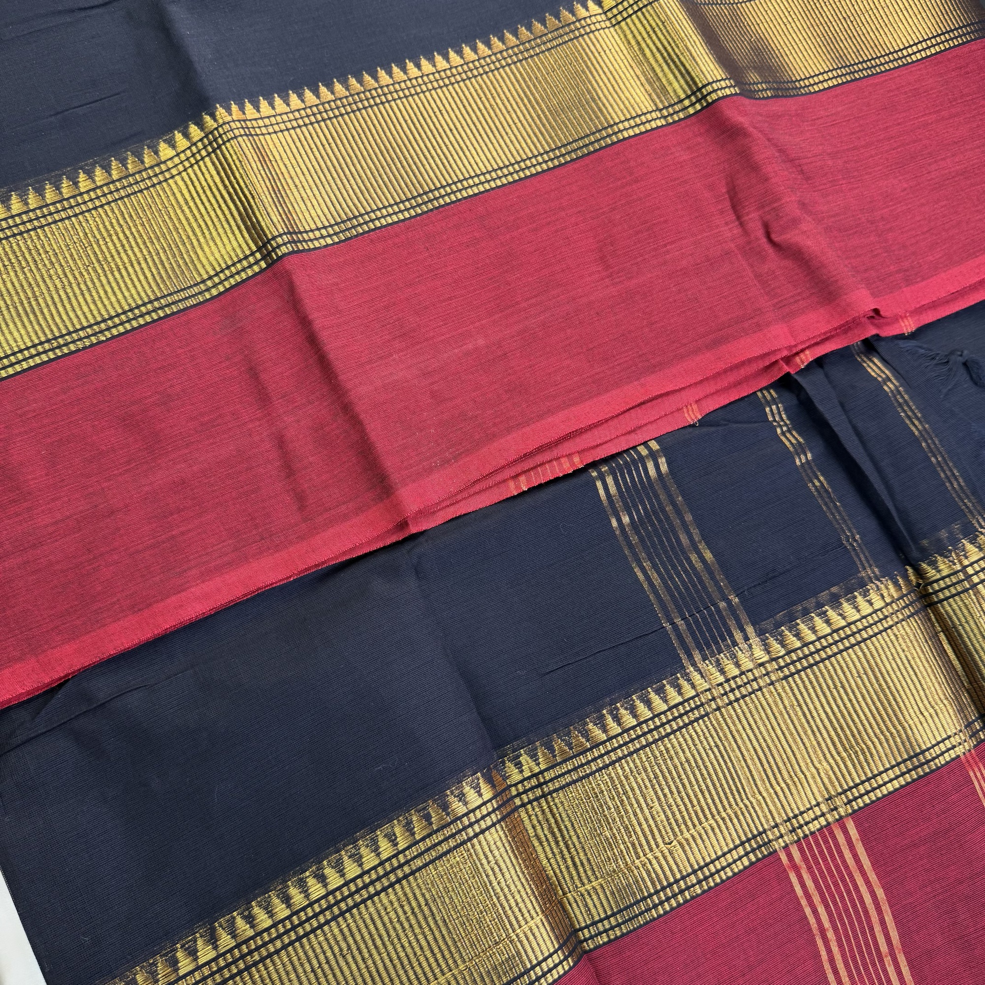 Pure Kanchi Cotton Saree 04