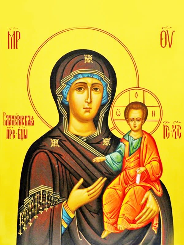 Материнские мольбы. Стихи иконе Божией Матери Влахернская | Александр Петрович Ерёмин