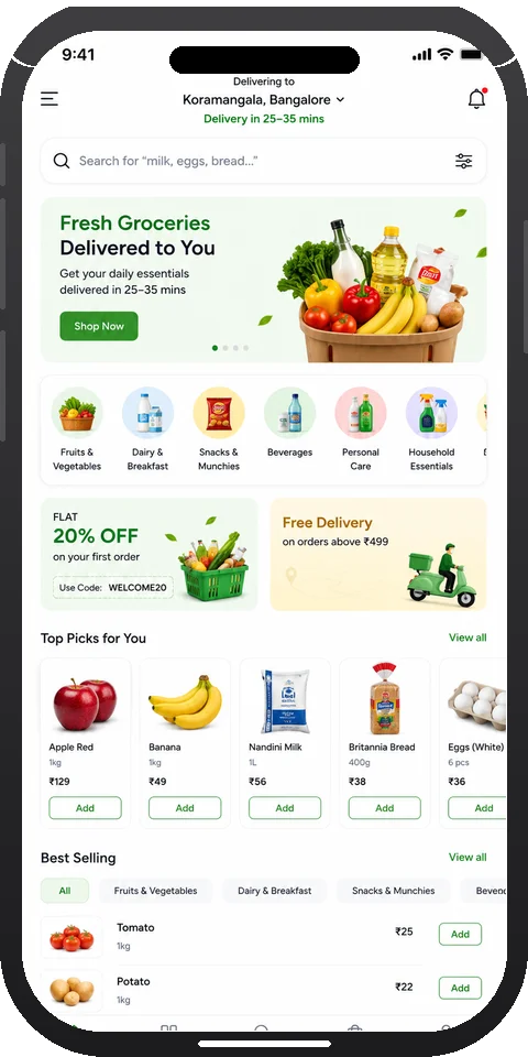 Grocery App