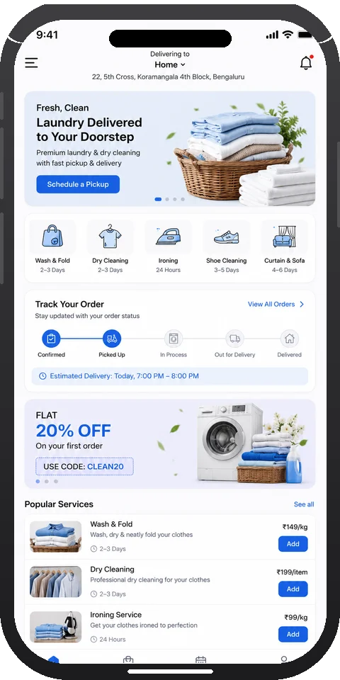 Laundry App