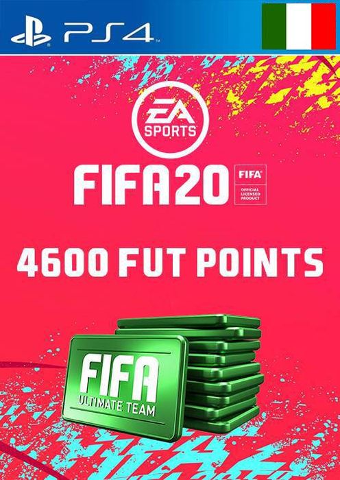 4600 FIFA 20 Ultimate Team Points PS4 (Italy) Key