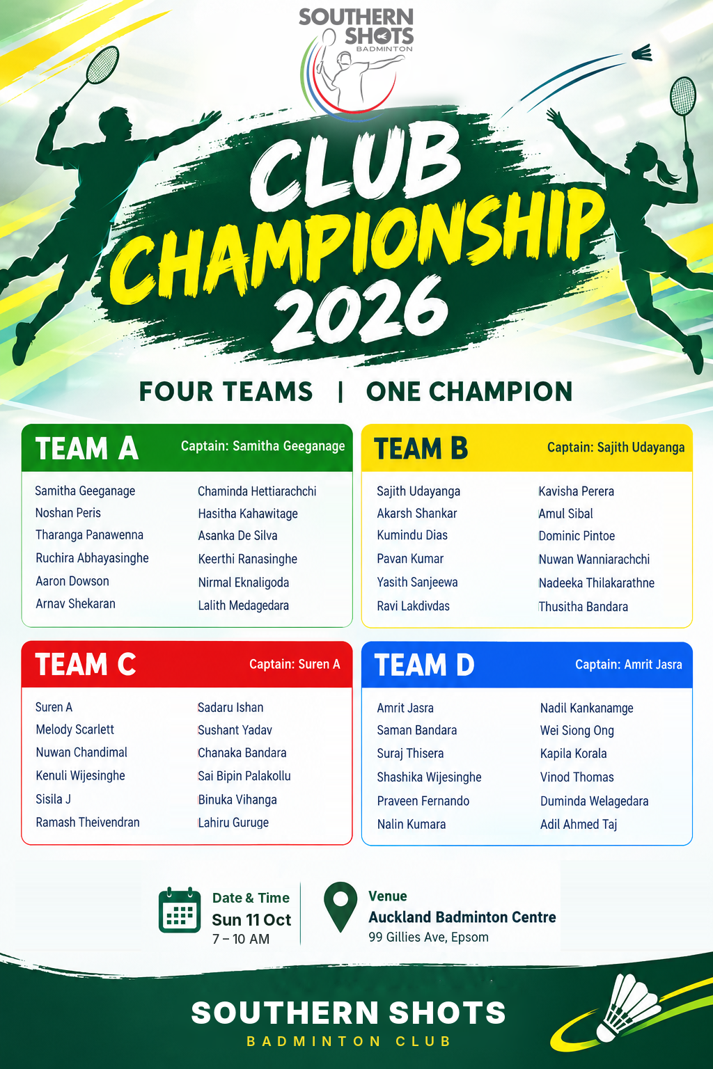 Club Championship 2026