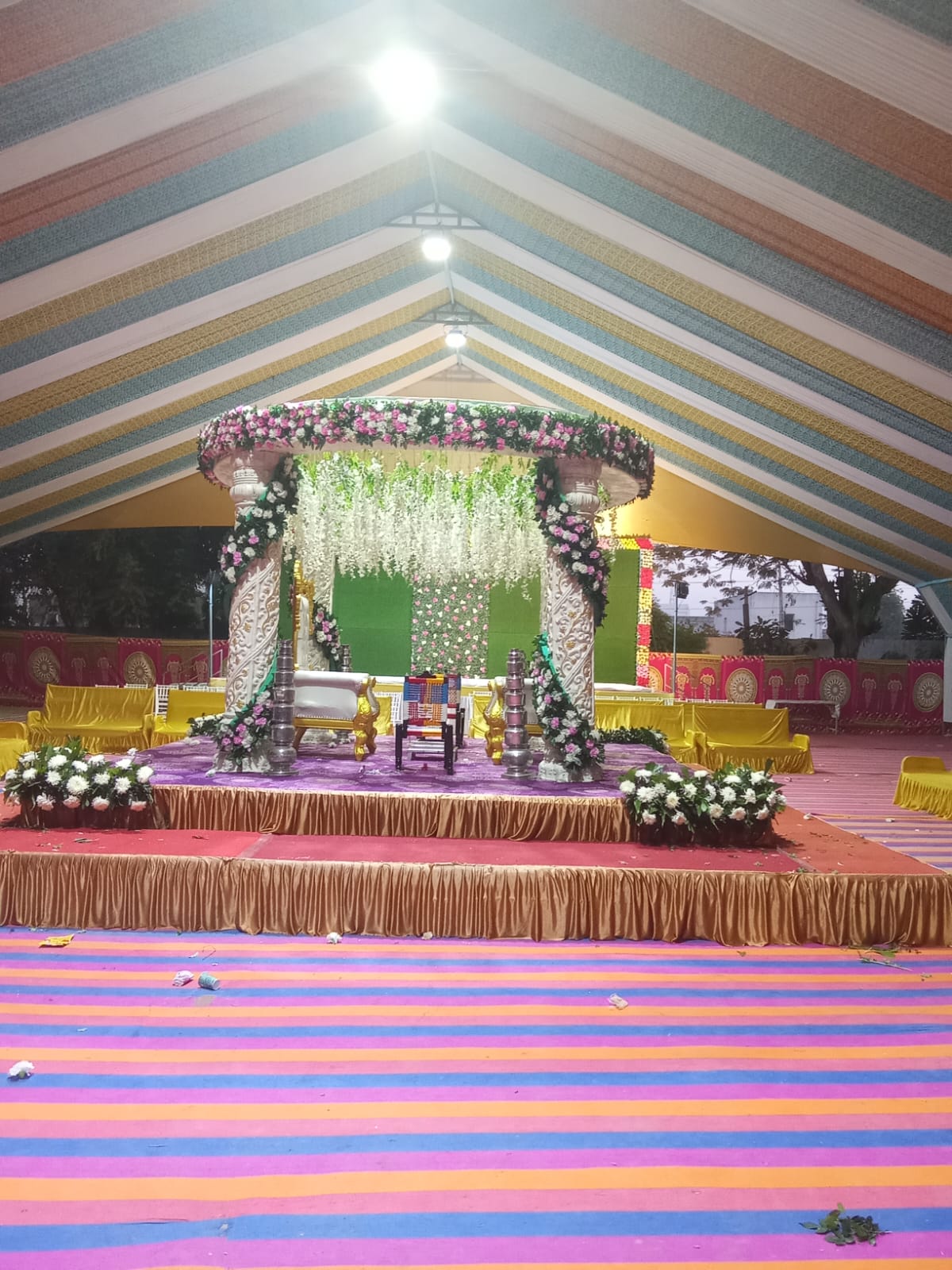 Mandap Setup