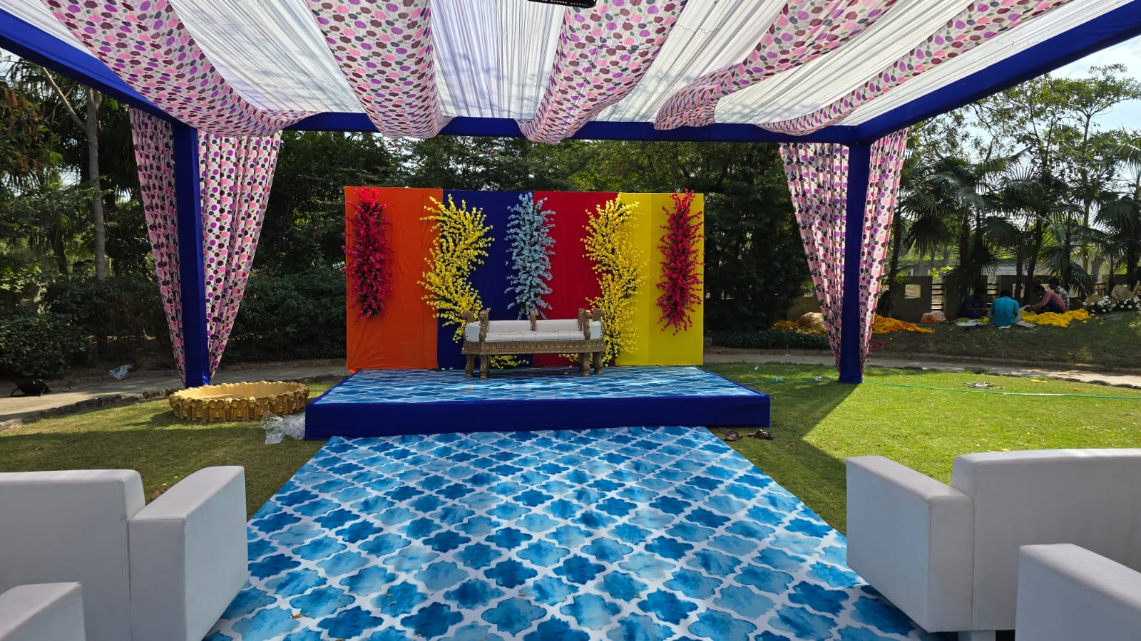 Mandap Setup