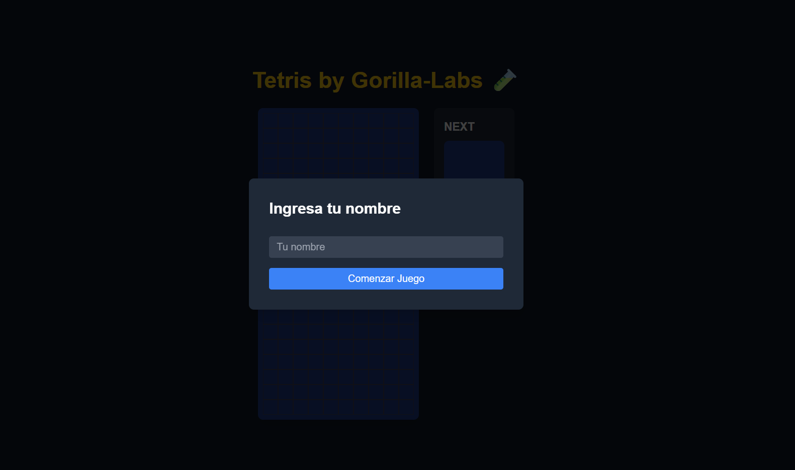 Tetris Moderno - Juego Web