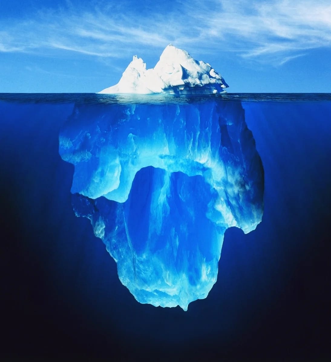 Image of iceberg