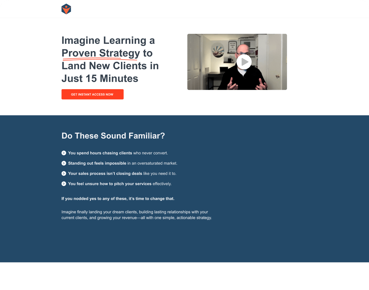 Redesigned Personal Funnels website