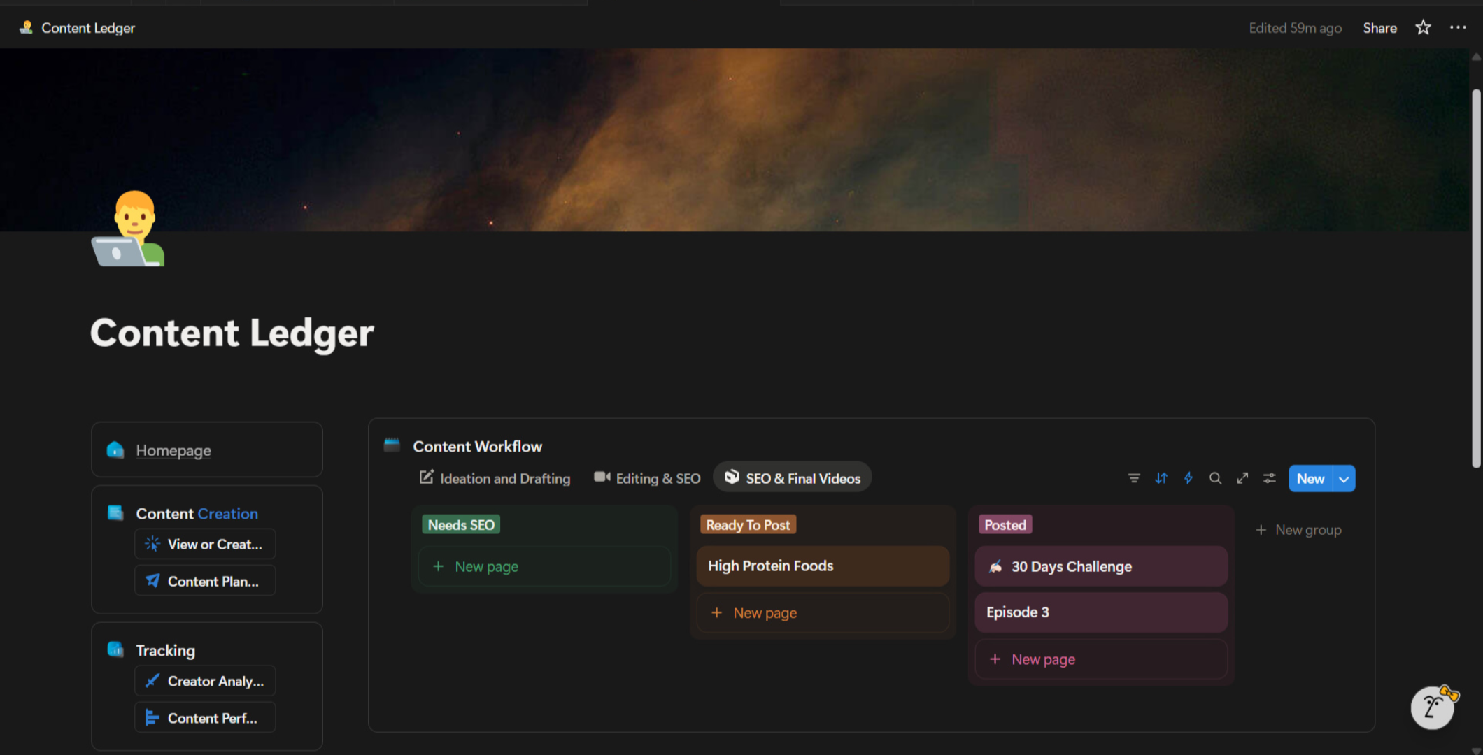 Content Ledger OS workspace