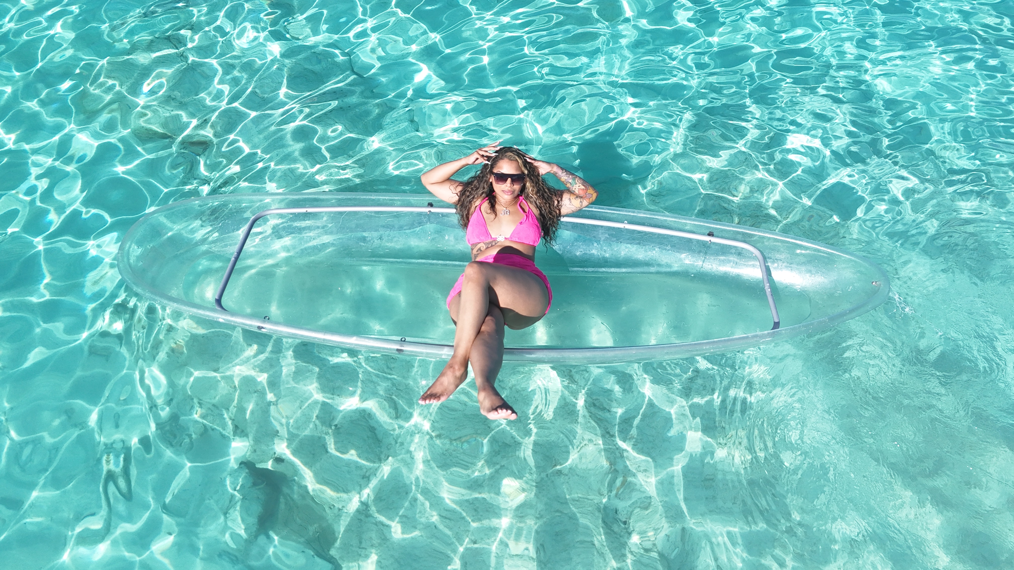 Clear Kayak Drone Photoshoot (PURPLE PACKAGE)