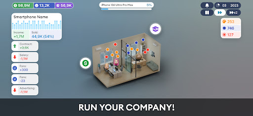 Devices Company Tycoon Inc MOD APK v1.01.01 (Free Shopping) - screenshot 4 Devices Company Tycoon Inc MOD APK v1.01.01 (Free Shopping) - screenshot 4