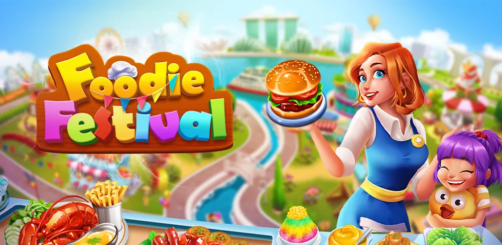Foodie Festival MOD APK v1.0.19 (Unlimited Currency, Energy) Foodie Festival MOD APK v1.0.19 (Unlimited Currency, Energy)