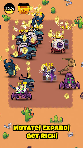 Mad Evolution: Idle Merge MOD APK v1.0.11 (Menu, Increase Diamonds, Upgrade No Cost) - screenshot 3 Mad Evolution: Idle Merge MOD APK v1.0.11 (Menu, Increase Diamonds, Upgrade No Cost) - screenshot 3