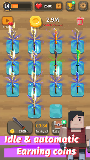 Merge Sword MOD APK v2.1.7 (Instant Achievement Reward) - screenshot 8 Merge Sword MOD APK v2.1.7 (Instant Achievement Reward) - screenshot 8