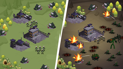 Stick World Z: Zombie War TD MOD APK v0.0.69 (Menu, Damage, God Mode, Currency) - screenshot 6 Stick World Z: Zombie War TD MOD APK v0.0.69 (Menu, Damage, God Mode, Currency) - screenshot 6