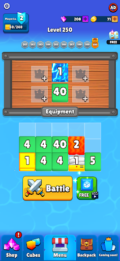 Cube Crusher MOD APK (Menu, High Money, Gem, Remove ADS) - screenshot 8 Cube Crusher MOD APK (Menu, High Money, Gem, Remove ADS) - screenshot 8