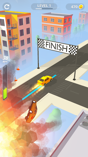 Line Race: Police Pursuit MOD APK v1.9.2 (Unlimited Money, No Ads) - screenshot 4 Line Race: Police Pursuit MOD APK v1.9.2 (Unlimited Money, No Ads) - screenshot 4