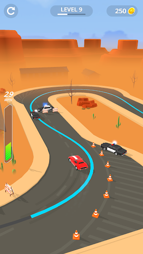 Line Race: Police Pursuit MOD APK v1.9.2 (Unlimited Money, No Ads) - screenshot 8 Line Race: Police Pursuit MOD APK v1.9.2 (Unlimited Money, No Ads) - screenshot 8