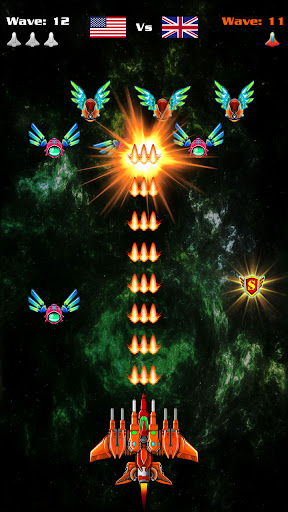 Galaxy Attack: Alien Shooter MOD APK v65.2 (Unlimited Money, Mega Menu) - screenshot 2 Galaxy Attack: Alien Shooter MOD APK v65.2 (Unlimited Money, Mega Menu) - screenshot 2
