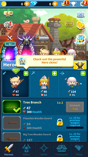 Final Taptasy MOD APK v1.0.3 (Menu, Damage, God Mode, Unlimited Coin) - screenshot 2 Final Taptasy MOD APK v1.0.3 (Menu, Damage, God Mode, Unlimited Coin) - screenshot 2
