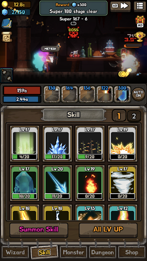 Legend of Grandpa : Idle RPG MOD APK v2.5.2 (Menu, Damage, Gold Multiplier) - screenshot 2 Legend of Grandpa : Idle RPG MOD APK v2.5.2 (Menu, Damage, Gold Multiplier) - screenshot 2