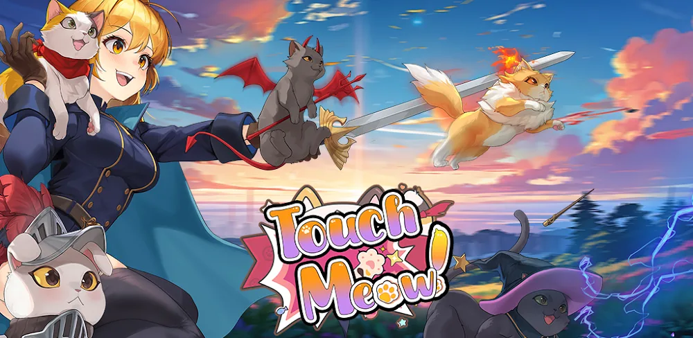 Touch Meow! MOD APK (Menu, Unlimited Currency) Touch Meow! MOD APK (Menu, Unlimited Currency)