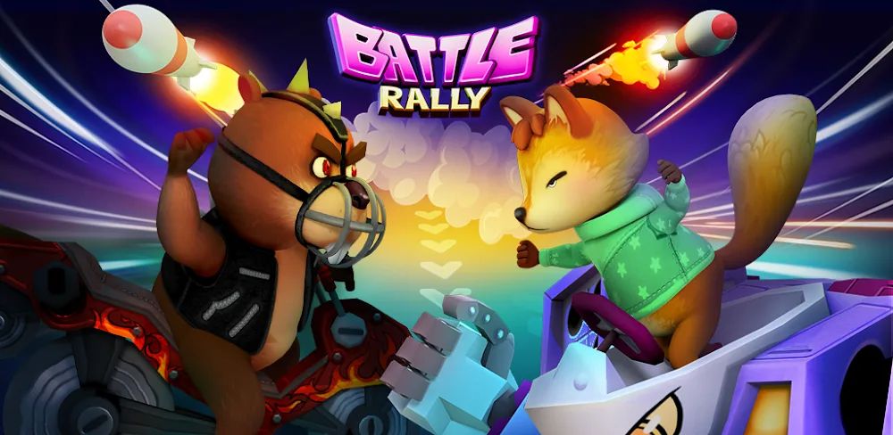 Battle Rally MOD APK v1.3.1 (Mod Menu, 5 FEATURES) Battle Rally MOD APK v1.3.1 (Mod Menu, 5 FEATURES)
