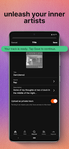 SoundCloud MOD APK v2025.07.03 (Premium Unlocked, AD-Free) - screenshot 6