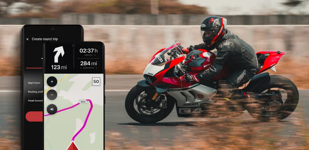 calimoto Motorcycle GPS MOD APK v10.8.2 (Premium Unlocked)