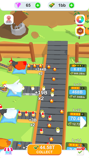 Idle Egg Factory MOD APK v3.0.6 (Free Rewards, Unlimited Gems) - screenshot 1 Idle Egg Factory MOD APK v3.0.6 (Free Rewards, Unlimited Gems) - screenshot 1