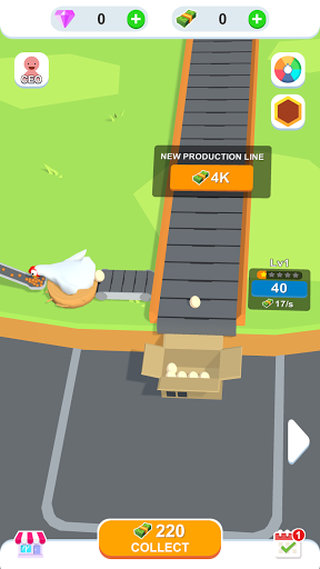 Idle Egg Factory MOD APK v3.0.6 (Free Rewards, Unlimited Gems) - screenshot 4 Idle Egg Factory MOD APK v3.0.6 (Free Rewards, Unlimited Gems) - screenshot 4