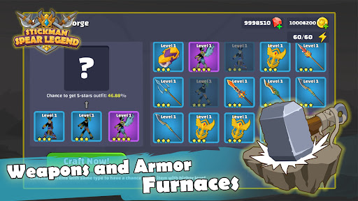 Stickman Spear Legend MOD APK v1.28 (Unlimited Money, Energy) - screenshot 9 Stickman Spear Legend MOD APK v1.28 (Unlimited Money, Energy) - screenshot 9