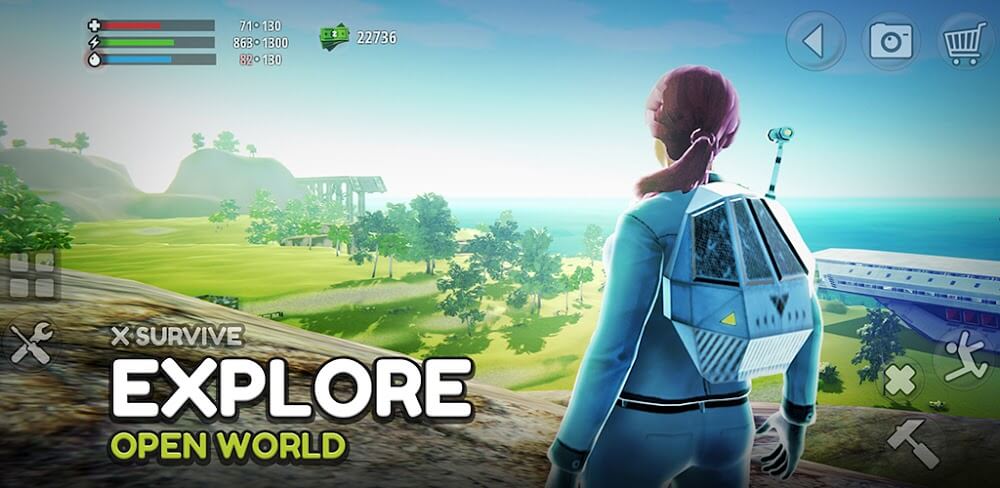 X Survive MOD APK v1.0864 (Money, Free Craft, No Hunger) X Survive MOD APK v1.0864 (Money, Free Craft, No Hunger)