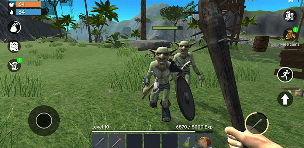 Uncharted Island MOD APK v0.912 (Unlimited Money, Free Crafting) Uncharted Island MOD APK v0.912 (Unlimited Money, Free Crafting)