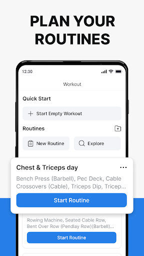 Hevy - Gym Log Workout Tracker MOD APK v2.3.4 (Premium Unlocked) - screenshot 4 Hevy - Gym Log Workout Tracker MOD APK v2.3.4 (Premium Unlocked) - screenshot 4