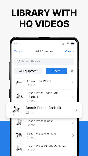 Hevy - Gym Log Workout Tracker MOD APK v2.3.4 (Premium Unlocked) - screenshot 7 Hevy - Gym Log Workout Tracker MOD APK v2.3.4 (Premium Unlocked) - screenshot 7