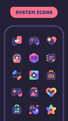 Mello Night Icon Pack MOD APK v1.0.4 - screenshot 3 Mello Night Icon Pack MOD APK v1.0.4 - screenshot 3