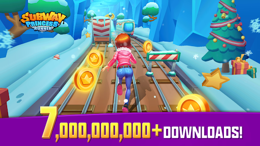 Subway Princess Runner MOD APK v8.3.4 (Unlimited Money) - screenshot 6
