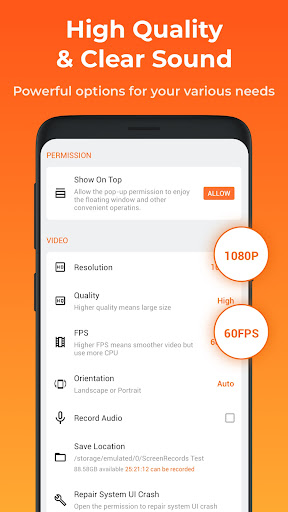XRecorder MOD APK v2.4.3.3 (Pro Unlocked) - screenshot 3 XRecorder MOD APK v2.4.3.3 (Pro Unlocked) - screenshot 3