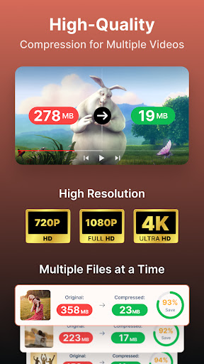 Video Compressor MOD APK v17.1.0 (Premium Unlocked) - screenshot 2