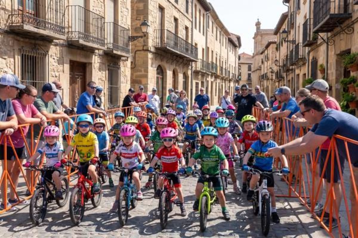 Salida del Criterium Kids
