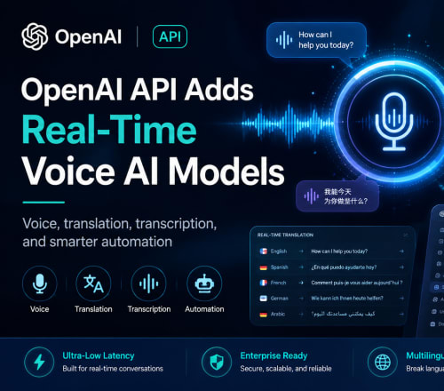OpenAI API Adds Real-Time Voice AI Models