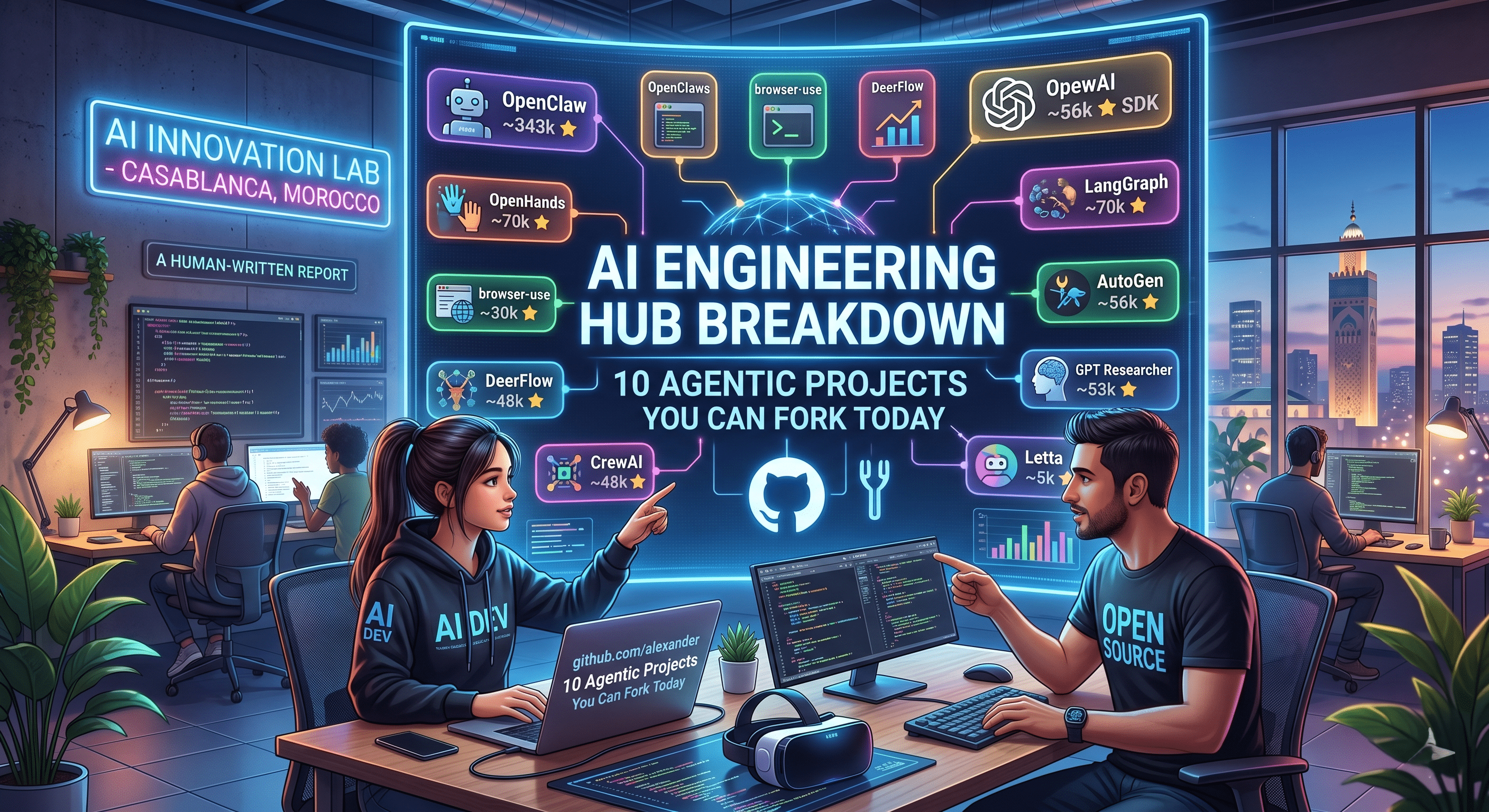 Top 10 Agentic AI Open-Source Projects to Fork Today