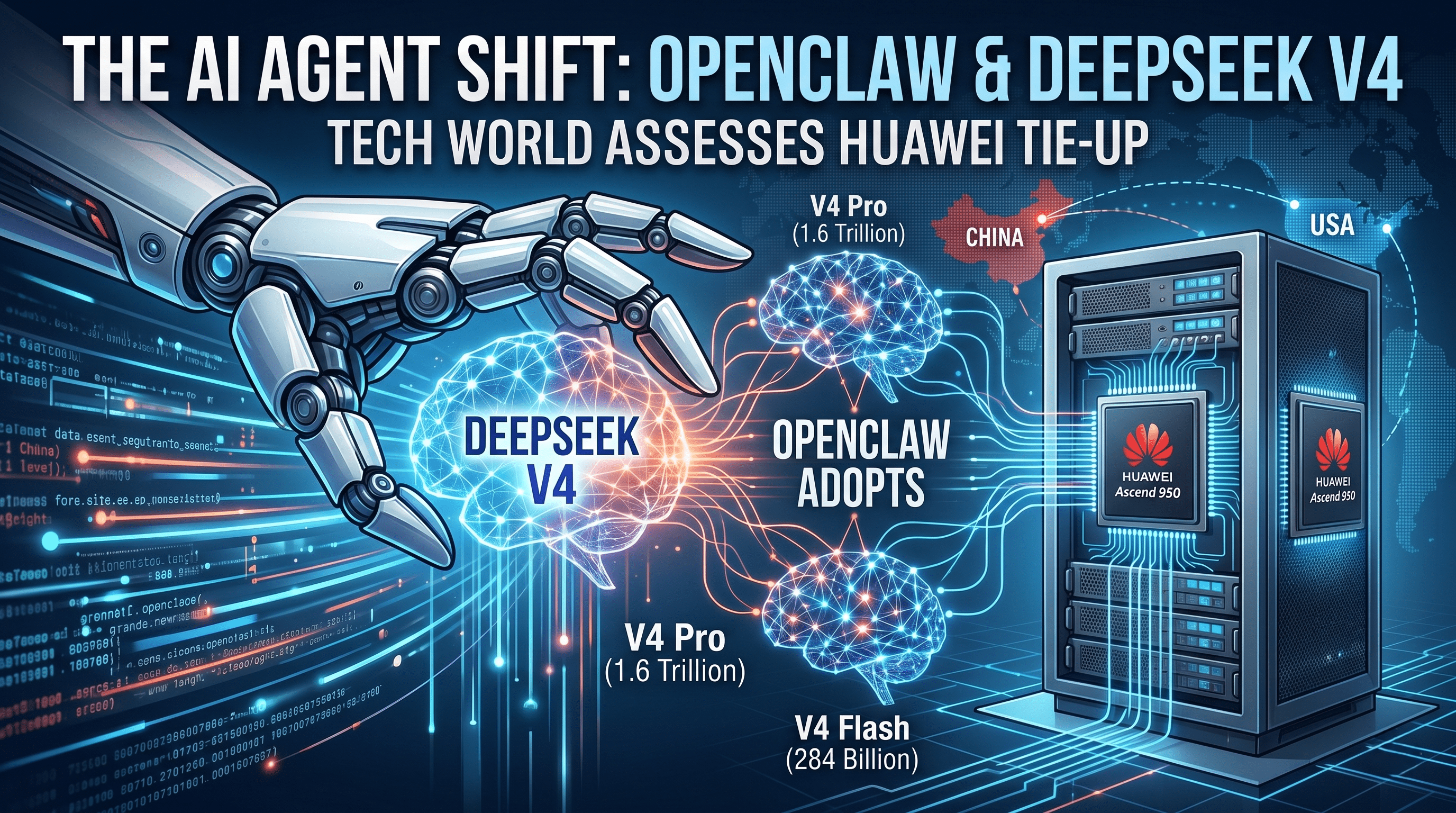 OpenClaw Adopts DeepSeek V4 Amid Huawei Tech Shift