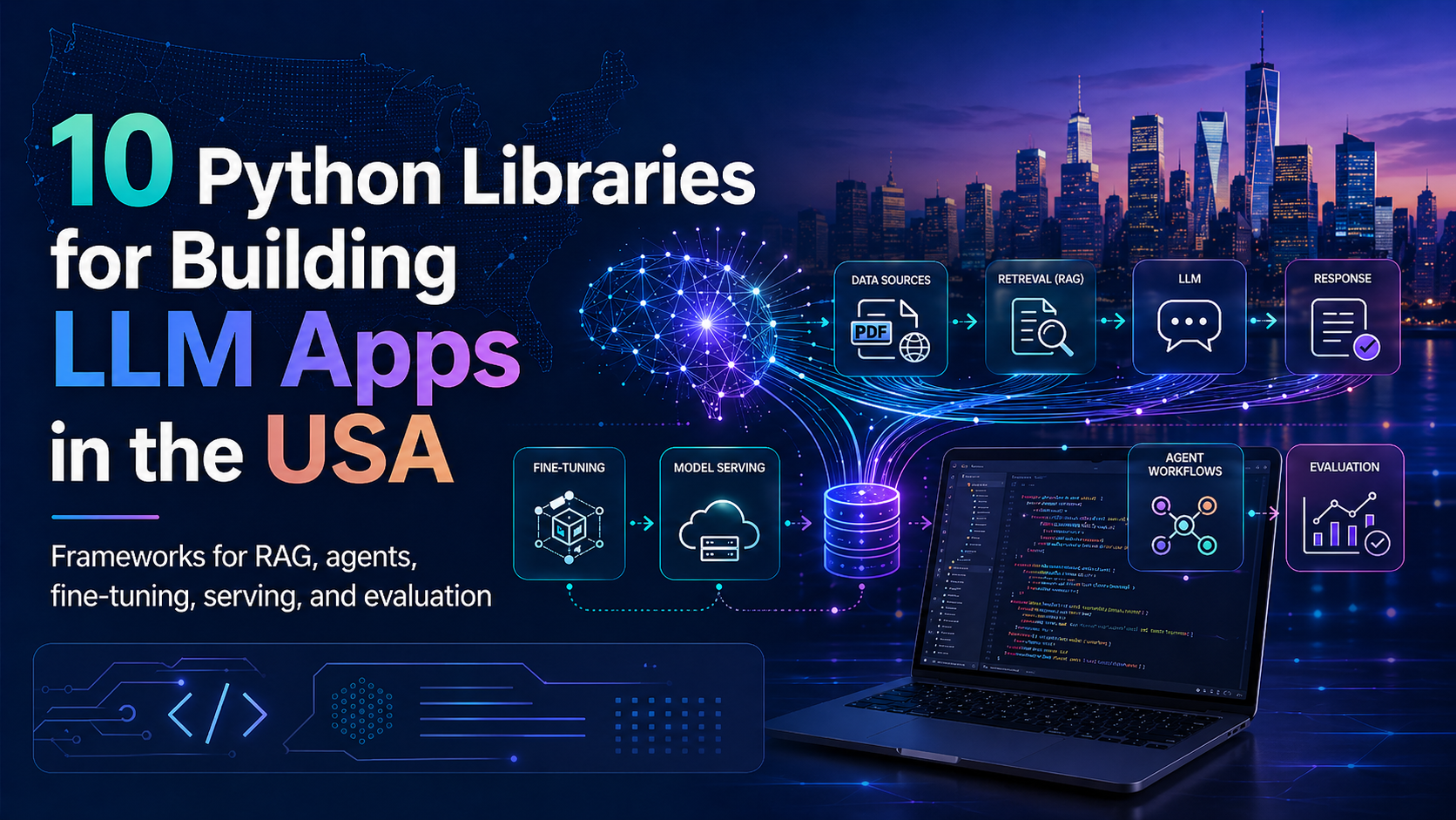 10 Python Libraries for Building LLM Apps in the USA